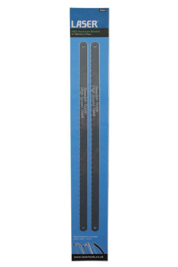 HSS Hacksaw Blades 24tpi 2pc 0254