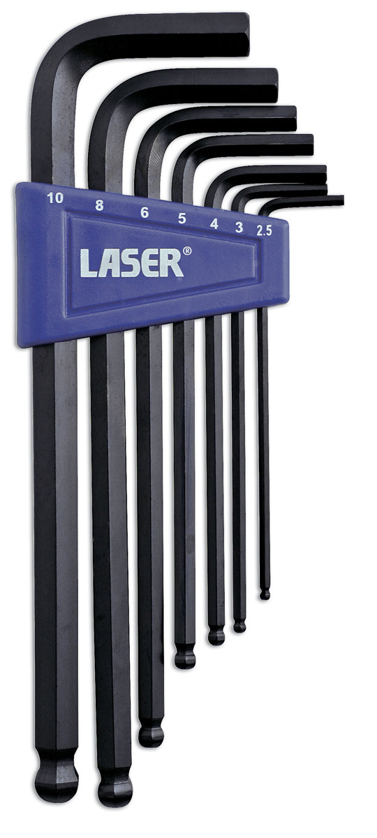 Ball End Hex Key Set 7pc 0272