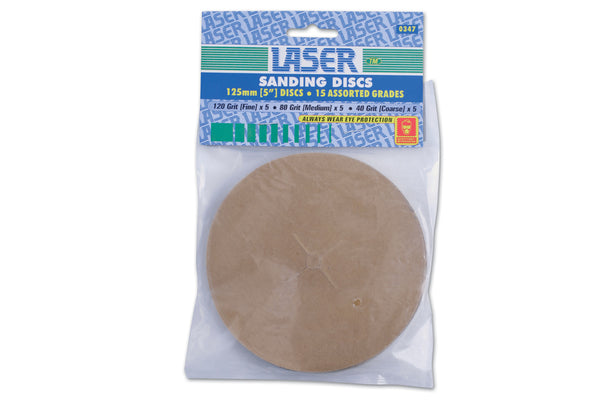 Sanding Discs 15pc 0347