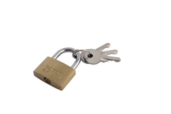 Brass Padlock 25mm 0496