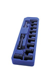 Impact Socket Set 1/2"D 12pc 0600