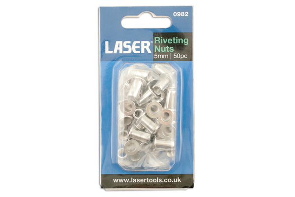 Riveting Nuts 5mm 50pc 0982