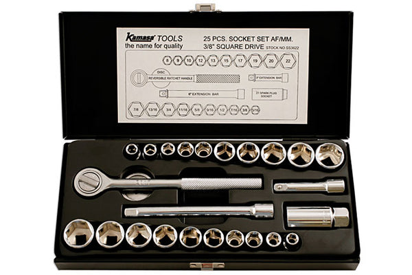 Socket Set 3/8