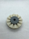 Komori Replacement Feeder Brush Wheel - White - For Paper