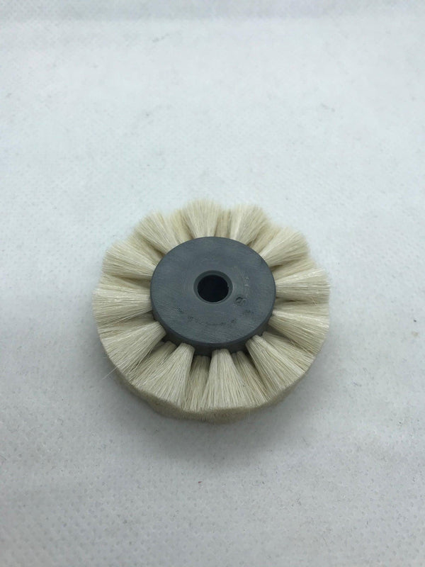 Komori Replacement Feeder Brush Wheel - White - For Paper - Machine Spares Shop