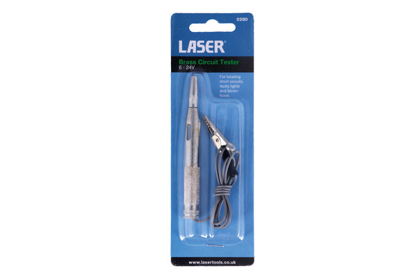 Brass Circuit Tester 6 - 24V 0280