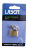 Brass Padlock 25mm 0496