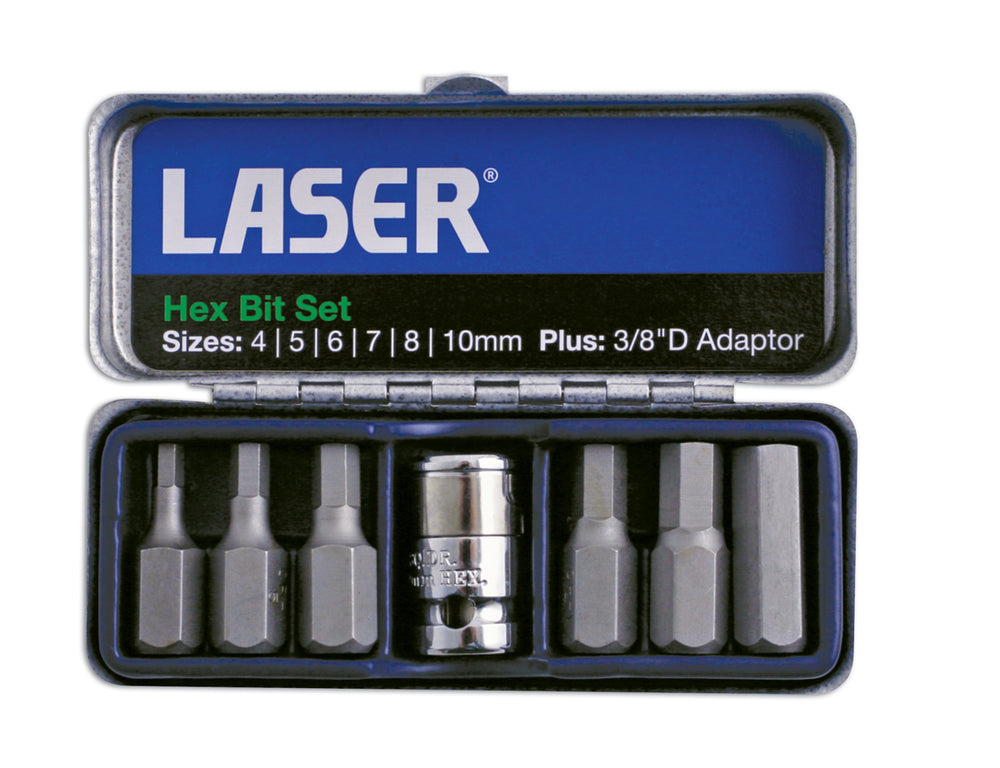 Hex Bit Set 7pc 0593