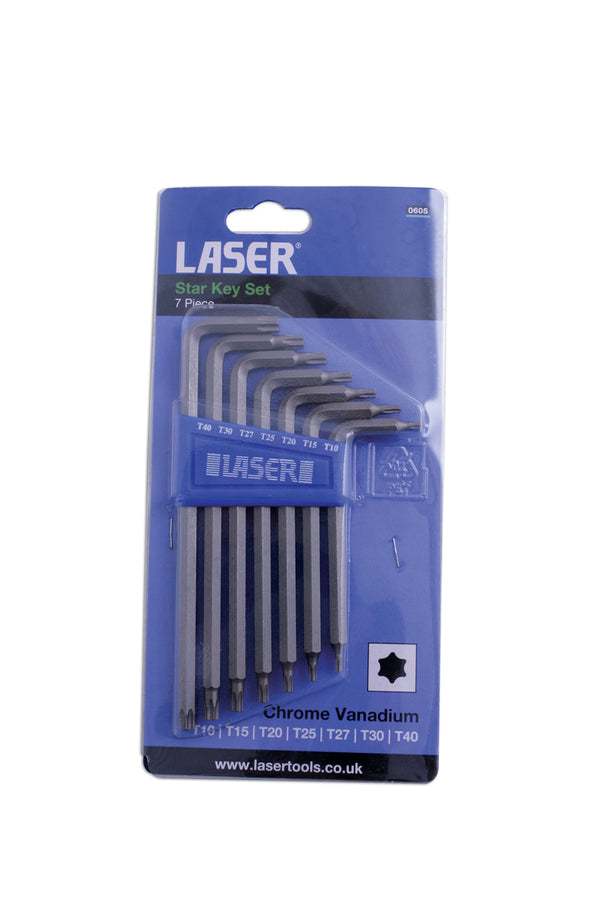 Star Key Set 7pc 0605