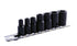 Impact Star Socket Set 3/8"D 1/4"D 7pc 0897
