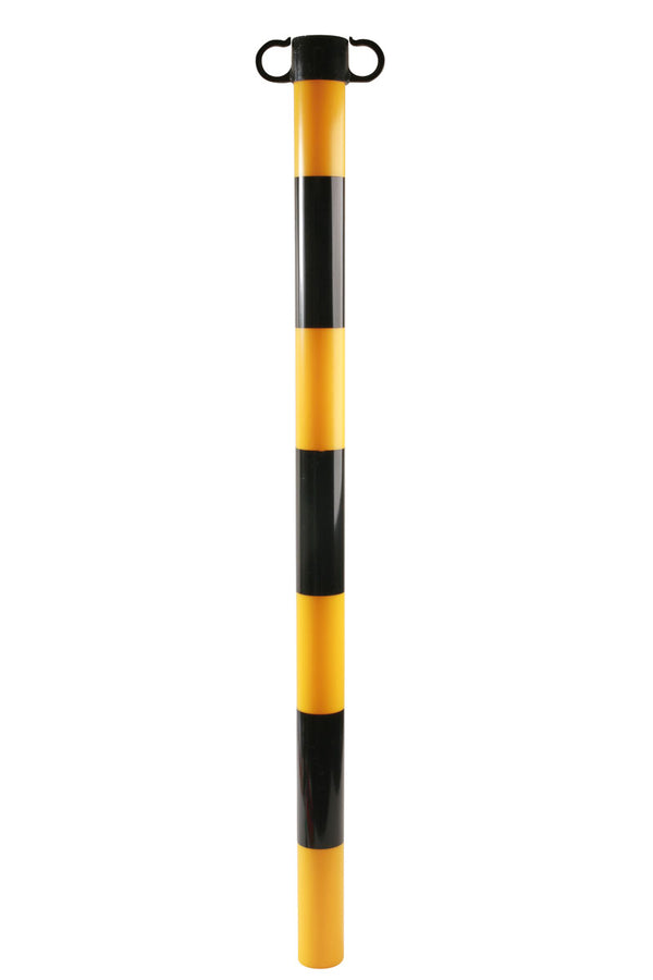 Chain Support Post with Cap (Black/Yellow) 61607