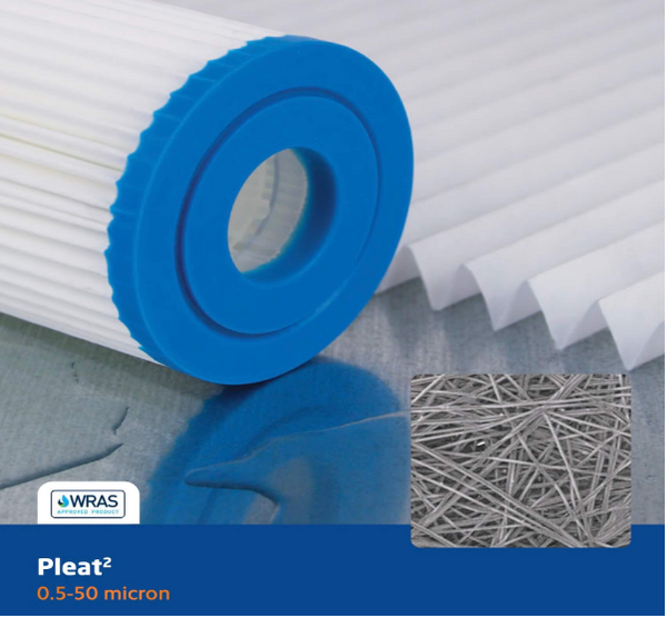 SPECTRUM Pleat² Polyester Filter 30µm 20'' for Large Diameter
