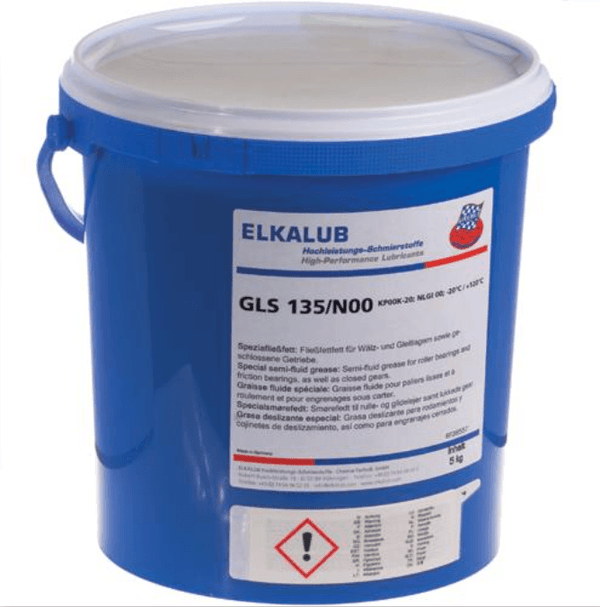 ELKALUB GLS 135/N00 Semi-Fluid Grease 5kg Bucket - Machine Spares Shop