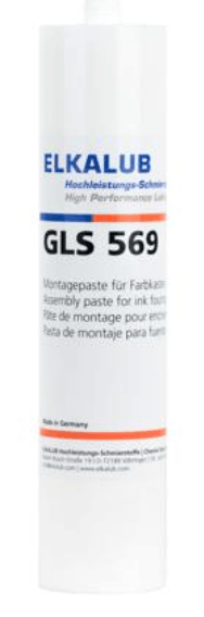ELKALUB GLS 569 Ink Fountain Assembly Paste 500g Cartridge - Machine Spares Shop
