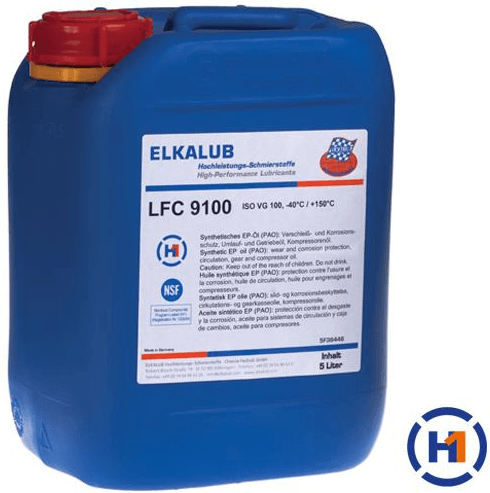 ELKALUB LFC 9100 H1 PAO Oil 5L Jug - Machine Spares Shop