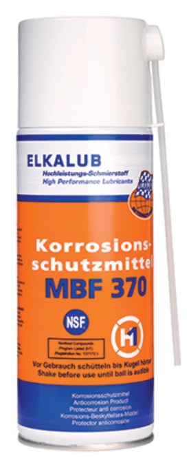 ELKALUB MBF 370 H1 Corrosion Protection Spray 400ml - Machine Spares Shop